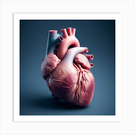 Human Heart Art Print