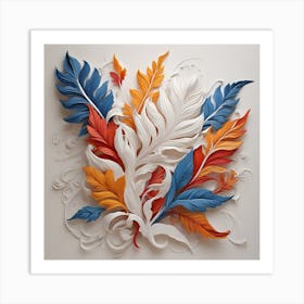 Autumn Leaves 3 Art Print