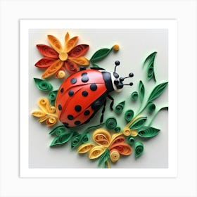 Ladybug Art Print