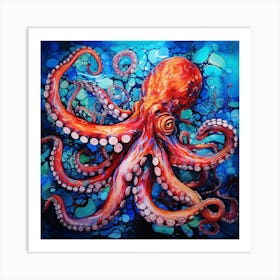 Octopus 3 Art Print