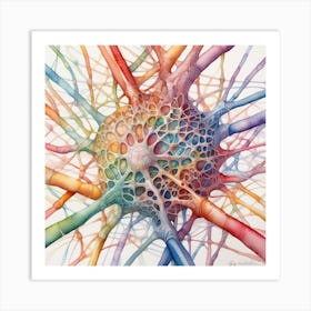 Neuron 74 Art Print