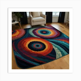 Unique Design Art Rug 1 Art Print