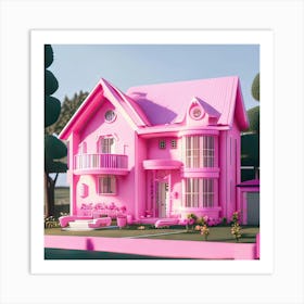 Barbie Dream House (212) Art Print