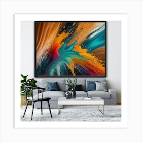 Abstract Painting Art Print