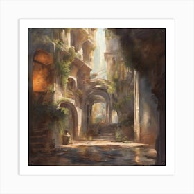 Alleyway 4 Art Print