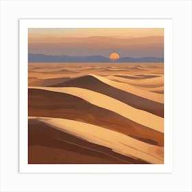 A Landscape Art Depicting 1 Art Print