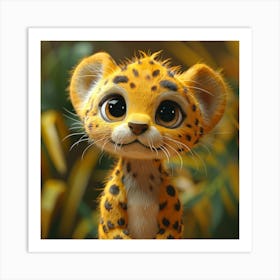 Cheetah 16 Art Print