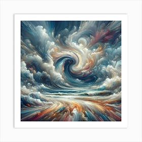 Tempestuous Beauty 25 1 Art Print