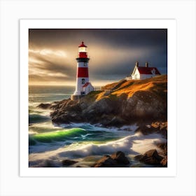 Lighthouse 15 Art Print