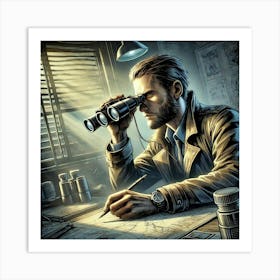 Viktor Surveillance Recon Skill Art Print