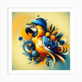 Parrot 01 Art Print