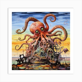 Octopus 13 Art Print