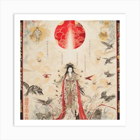 Amaterasu Art Print