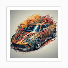 Aston Martin 5 Art Print