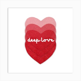 Deep Love 1 Art Print