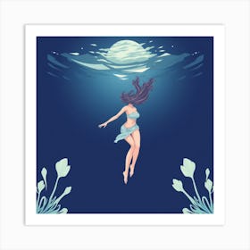 Mermaid Art Print