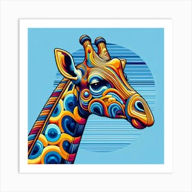 Giraffe 1 Art Print