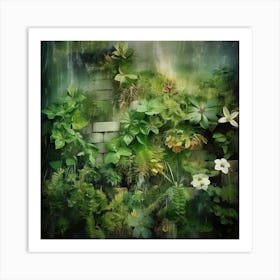 Green Wall Art Print