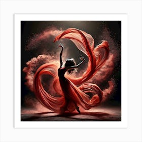 Sizzling Spirit Dance Art Print