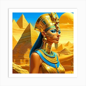 Egyptian Queen 3 Art Print