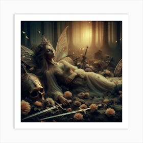 Fairy Of Death Art Print