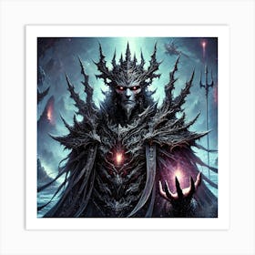 Lord Abyssion Portrait 1 Art Print