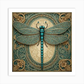 Dragonfly 3 Art Print