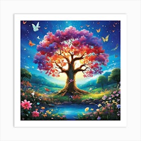 Tree Of Life 8 Art Print