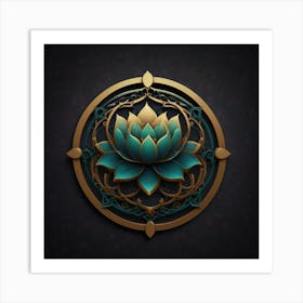 Lotus Flower 3 Art Print