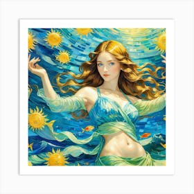 Mermaid fyii Art Print