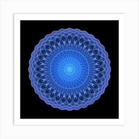 Orbis Iteratio Azureus - #2 Art Print