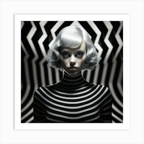 Black And White Art Print