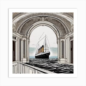 Titanic Art Print