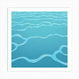 Water Ripples 6 Art Print