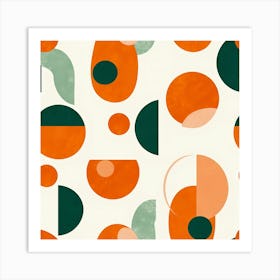 Abstract Geometric Pattern Affiche