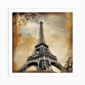 Paris Eiffel Tower 29 Art Print