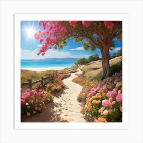 Path To The Beach 8 Art Print