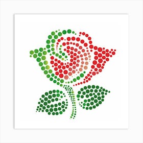 England Rose 2 Art Print