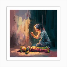 Puppeteer Art Print