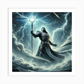 Grand Marshal Aetheron Weather Control Converted Art Print