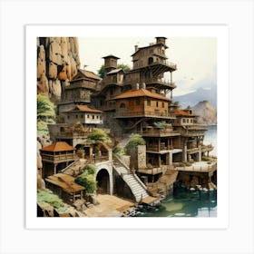 Fantasy House Art Print