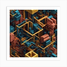 3d Art 1 Art Print