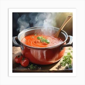 Tomato Soup Art Print