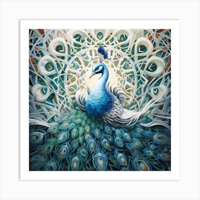 Peacock 7 Art Print