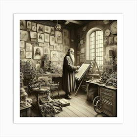 Wizard'S Workshop Art Print