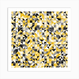 Abstract Geometric Pattern 26 Art Print