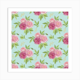 Roses Garden Art Print