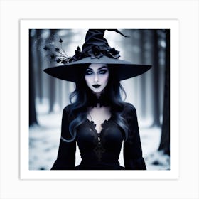 Witch In The Woods 2 Art Print