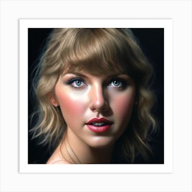 Taylor Swift Portrait Art Print