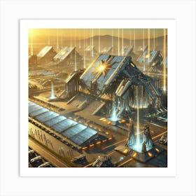 Photon Barracks Converted Art Print